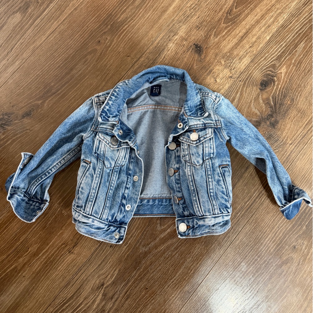 GAP Light Blue Toddlers Denim Jacket